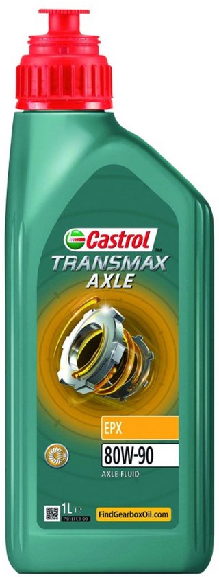 Castrol Transmax Axle EPX 80w90 versnellingsbak olie 1 liter van Merkloos