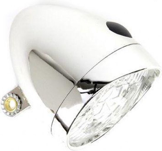 CATCH-IT retro koplamp chroom op kaart