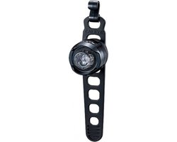 CatEye Orb Koplamp Fiets – Fietsverlichting LED – Brandduur 50 tot 100 uur – Batterij – Drie lichtmodi -Zilver
