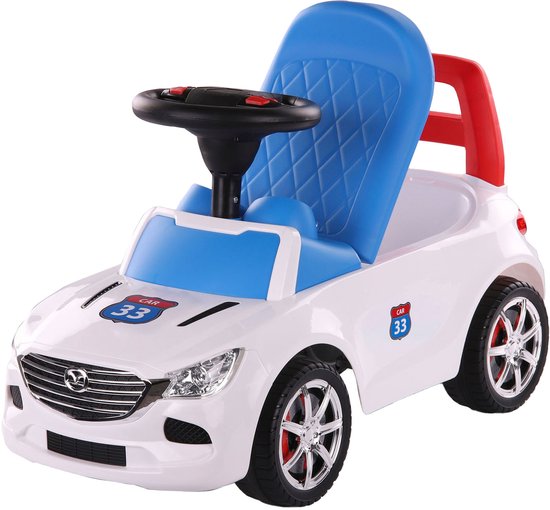 Cavallino Trendy Loopauto Wit van Cavallino