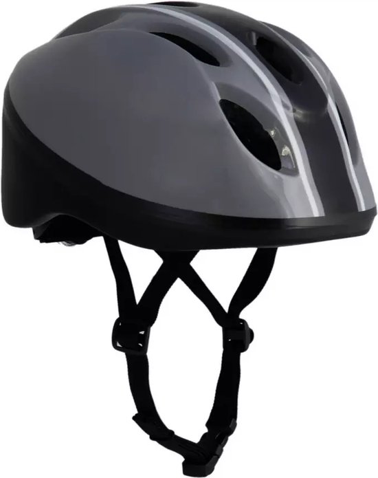 Challenge fietshelm voor kinderen grijs van Challenge