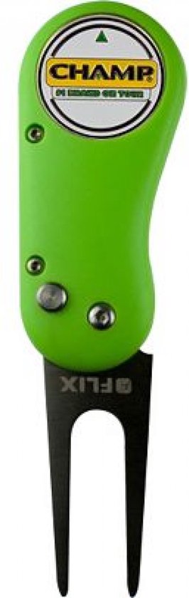 Champ - Flix - pitchfork - groen van Champ