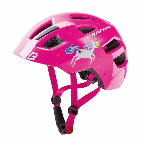 Children's Helmet Cratoni Maxster Unicorn Pink Glossy - XS/S (46-51cm)