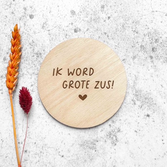 Cirkel | ik word grote zus | Fien & Feau van Fien & Feau