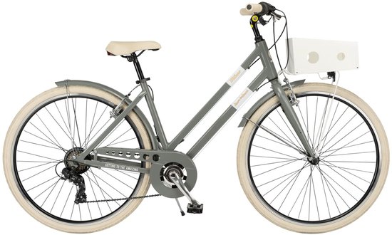Citybike MILANO Lady 28 inch , GRIGIO GALLANTE van Popal