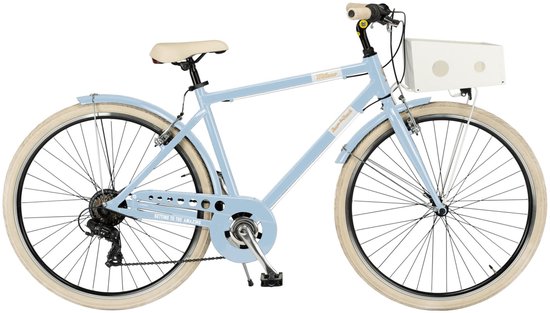 Citybike MILANO Man 28 inch , PARIOLINO BLAUW van Merkloos