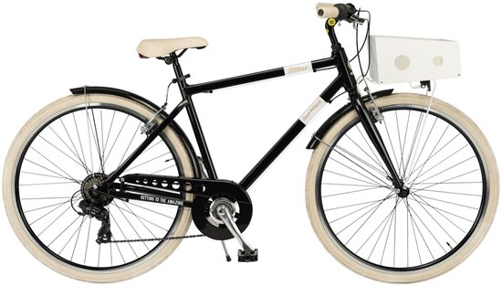 Citybike MILANO Man 28 inch , zwart PDC van Merkloos