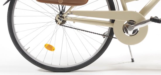 Cityfahrrad 28 inch 603 Lady, BEIGE CAPPUCCINO van Merkloos