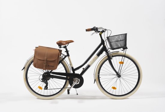 Cityfahrrad 28 inch 605 aluminium Lady zwart PDC van Merkloos