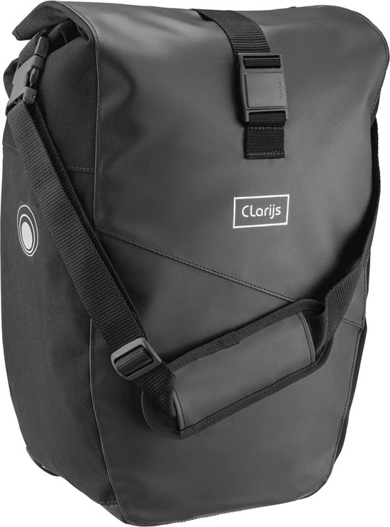 Clarijs fietstas solobag 24L zwart van CLA