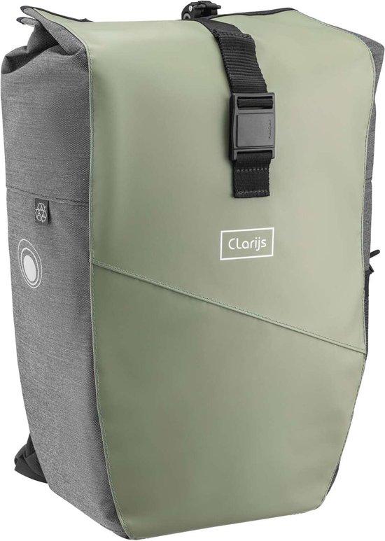 Clarijs rugtas variobag 24L olijf-grijs van CLA