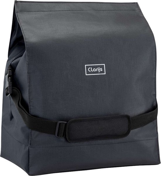 Clarijs single bikebag frontbag 30L zwart van CLA