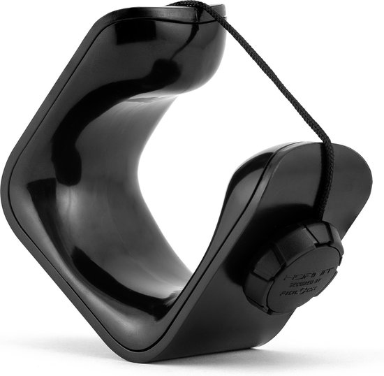 Clug Pro Plus - Fiets Clip voor de muur - Zwart van Hornit