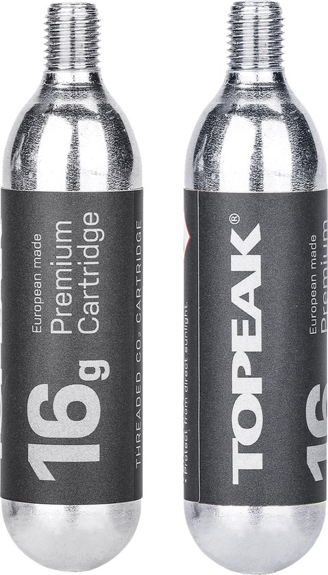 CO2 Cartridge 16g Threated (2 pieces)