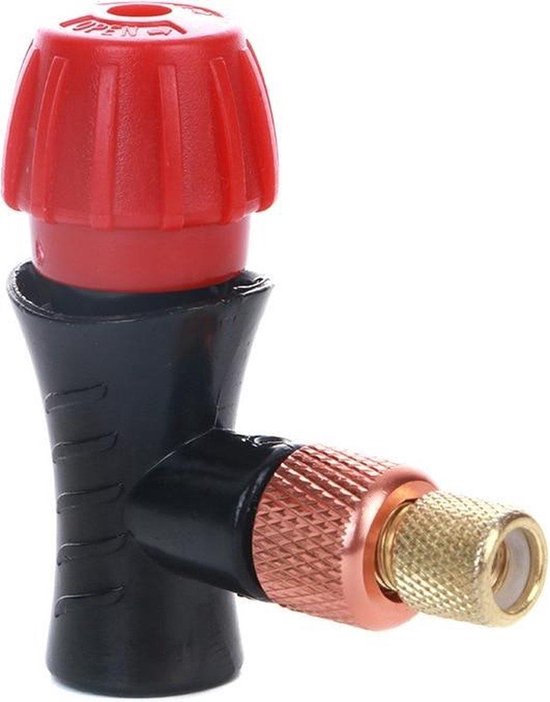 Co2 Fietspompje | Co2 Adapter | Co2 Pompkop Regelbaar | Mini Fietspomp - voor 16gr / 32gr co2 Patronen van Valthy.