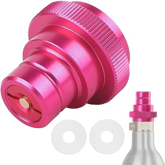 CO2 Quick-adapter voor bruiswaterapparaten, compatibel met Duo en Terra, 60L cilinders