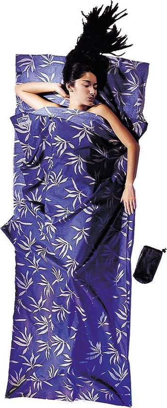 Cocoon TravelSheet - Lakenzak - Katoen - Leaves van Cocoon