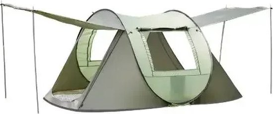 Collox Pop up-tent - Kamperen - Regenbestending - Geschikt voor 3 tot 4 personen - Groen van Collox
