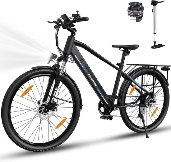 Colorway elektrische mountainbike 26 inch - 7 versnellingen - IP54 waterdicht van Colorway