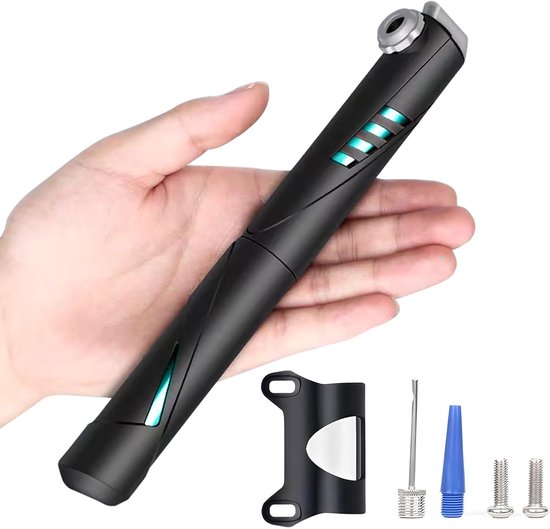 Compact Lightweight Bike Pump Needle - Portable Tire Inflating Tool voor Universele Presta en Schrader Ventiel - Essentiële Fietsonderdelen en Fietsaccessoires voor Buitenactiviteiten