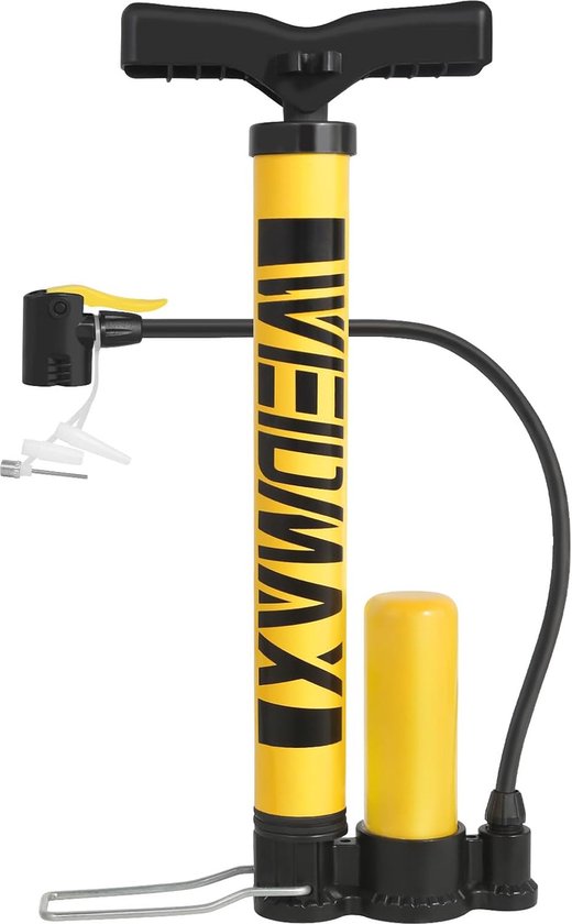 Compacte en Draagbare Fietspomp met Presta & Schrader Ventiel voor Alle Opblaasbare Objecten van Alfine