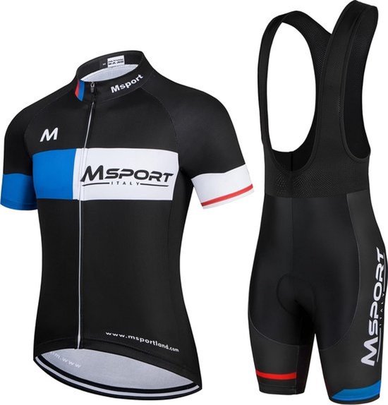Compleet Fietskleding Set: Racefiets en MTB Jersey met Bretelbroek