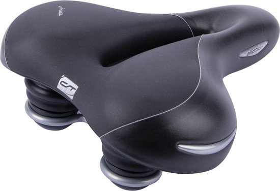 Contec Elliptic+ City/Tour Fietszadel - dames zadel tegen zadelpijn - +Gel vulling van Merkloos