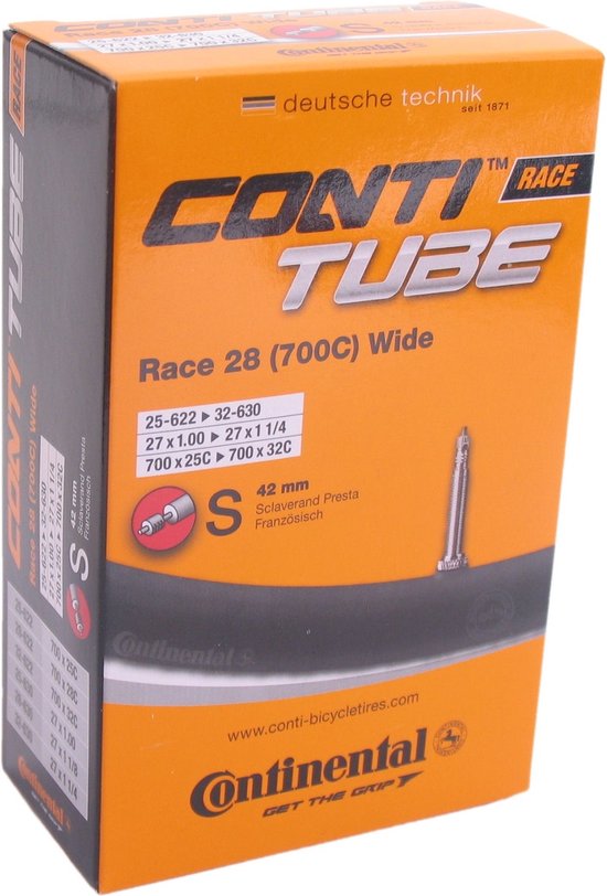 Continental Binnenband 28 Inch (25/32-622) Fv 42mm Zwart van Continental