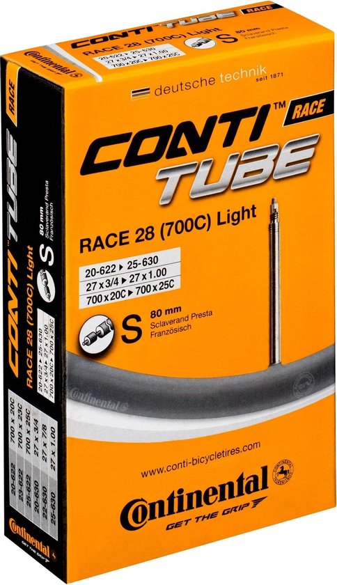 Continental Binnenband Race Light 28 Inch (18/25-622/630) Fv 42 Mm van Continental