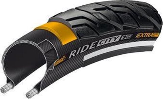 Continental buitenband ride city breaker 28x1.75 (47-622) grijs reflex van Continental