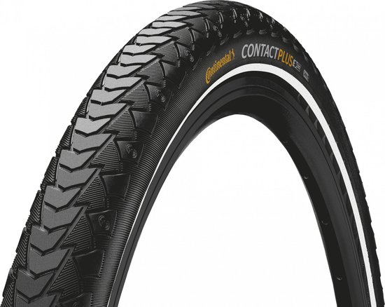 Continental Contact Plus Clincher Tyre SafetyPlus Breaker 24" Reflex Bandenmaat 47-507 | 24x1,75