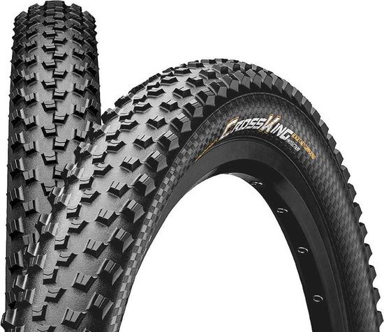 Continental Cross King 2.2 Folding Tyre 26" TLR E-25, zwart Bandenmaat 55-559 | 26x2,2"