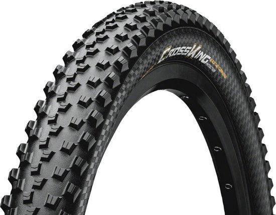 Continental Cross King 2.3 Folding Tyre 26" TLR E-25, zwart Bandenmaat 58-559 - 26x2,3"
