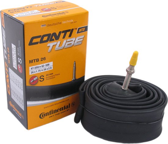 Continental MTB 26 - Binnenband Fiets - Frans Ventiel - 42 mm - 26 x 175 - 250 van Continental