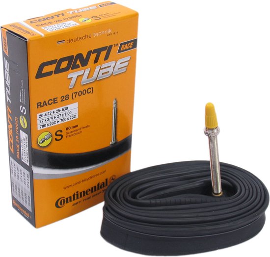 Continental Race 28 - Binnenband - 20/25 - 622/630 - 700 x 20/25 - Frans Ventiel - 60 mm van Continental