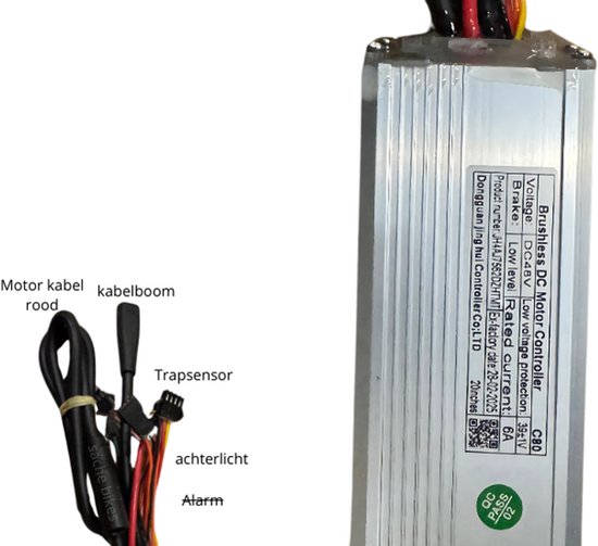 Controller Ouxi C80 - zie afbeelding van Ouxi