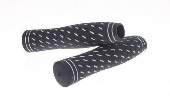 Cordo Handvatset golf 128mm 20mm zwart wit van Cordo