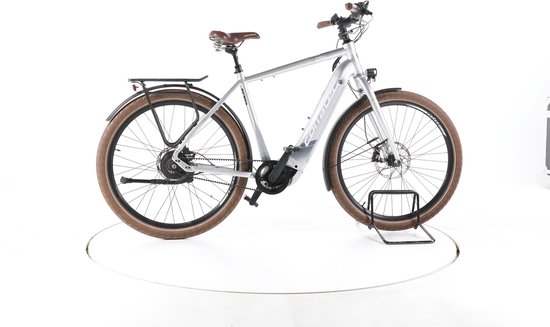 Corratec E-Power C29 CX6 Belt Elektrische citybike Bosch Accu 625Wh 29" zilver