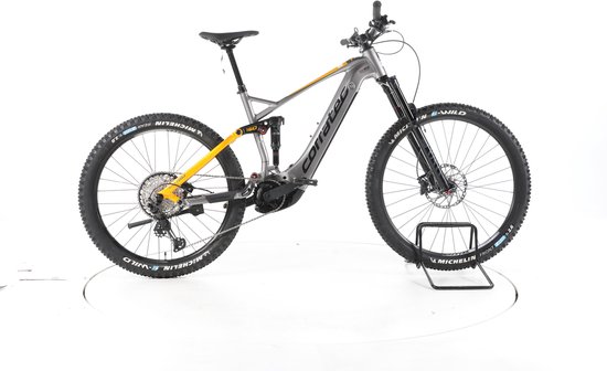 Corratec E-Power RS 160 Pro Elektrische full-suspension mountainbike Bosch grijs