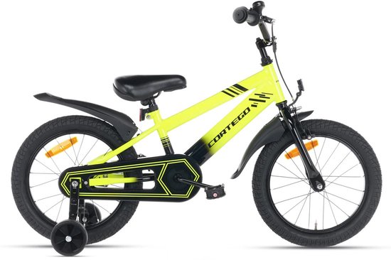 Cortego BMX Cross groen 16 Inch Jongensfiets - Kinderfiets 4, 5 & 6 jaar