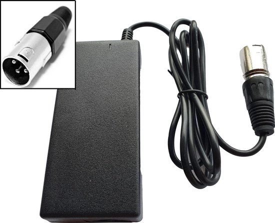 Cortina Ecomo Elektrische fietsoplader - Geschikt voor Cortina Ecomo 24Volt Vervanging van Cortina