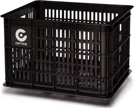 Cortina Krat Dubai (MIK) 29,5L zwart 45x35x25cm
