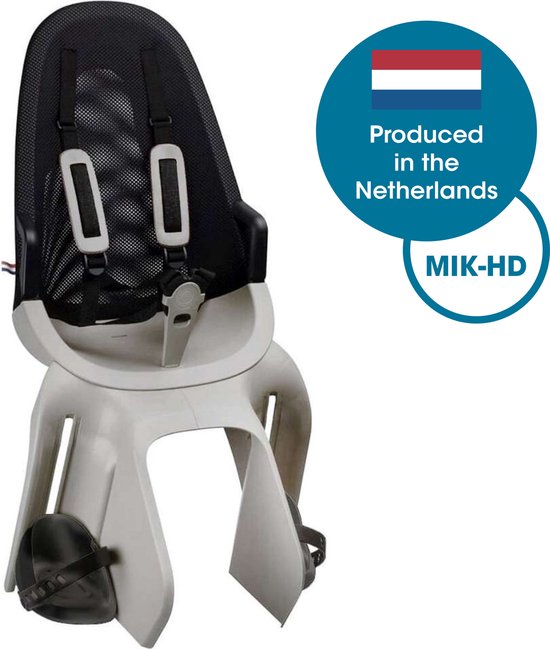 Cortina Seattle Qibbel Air Fieststoeltje achter - MIK-HD - Seattle grijs van Cortina