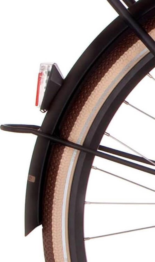 Cortina Spatbord achter 28 E-U4 BF jet black matt van Cortina