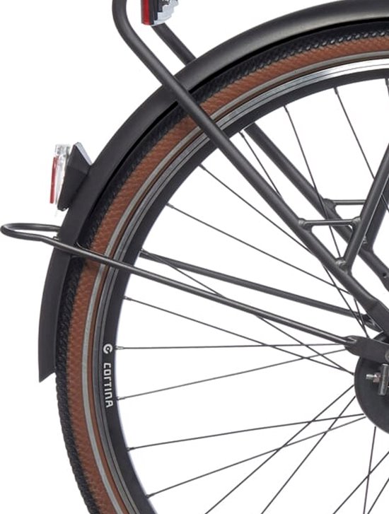 Cortina Spatbord achter 28 E-U4 eclips black matt