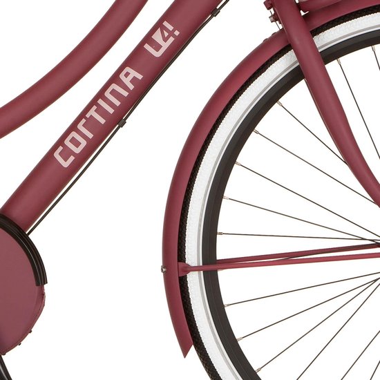 Cortina Spatbord voor 28 U4 raspberry matt van Cortina