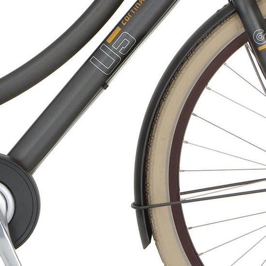 Cortina Spatbord voor 28 U5 plum kitten matt van Merkloos