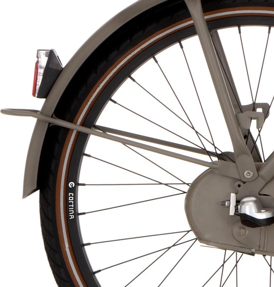 Cortina Spatbordstang achter 24 U4 quarz grey matt van Merkloos