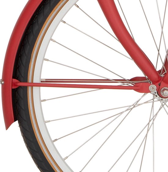 Cortina Spatbordstang voor 26 U4 true red matt van Cortina