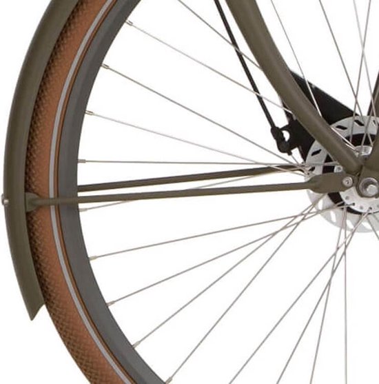 Cortina Spatbordstang voor 28 U4 dark olive matt van Cortina